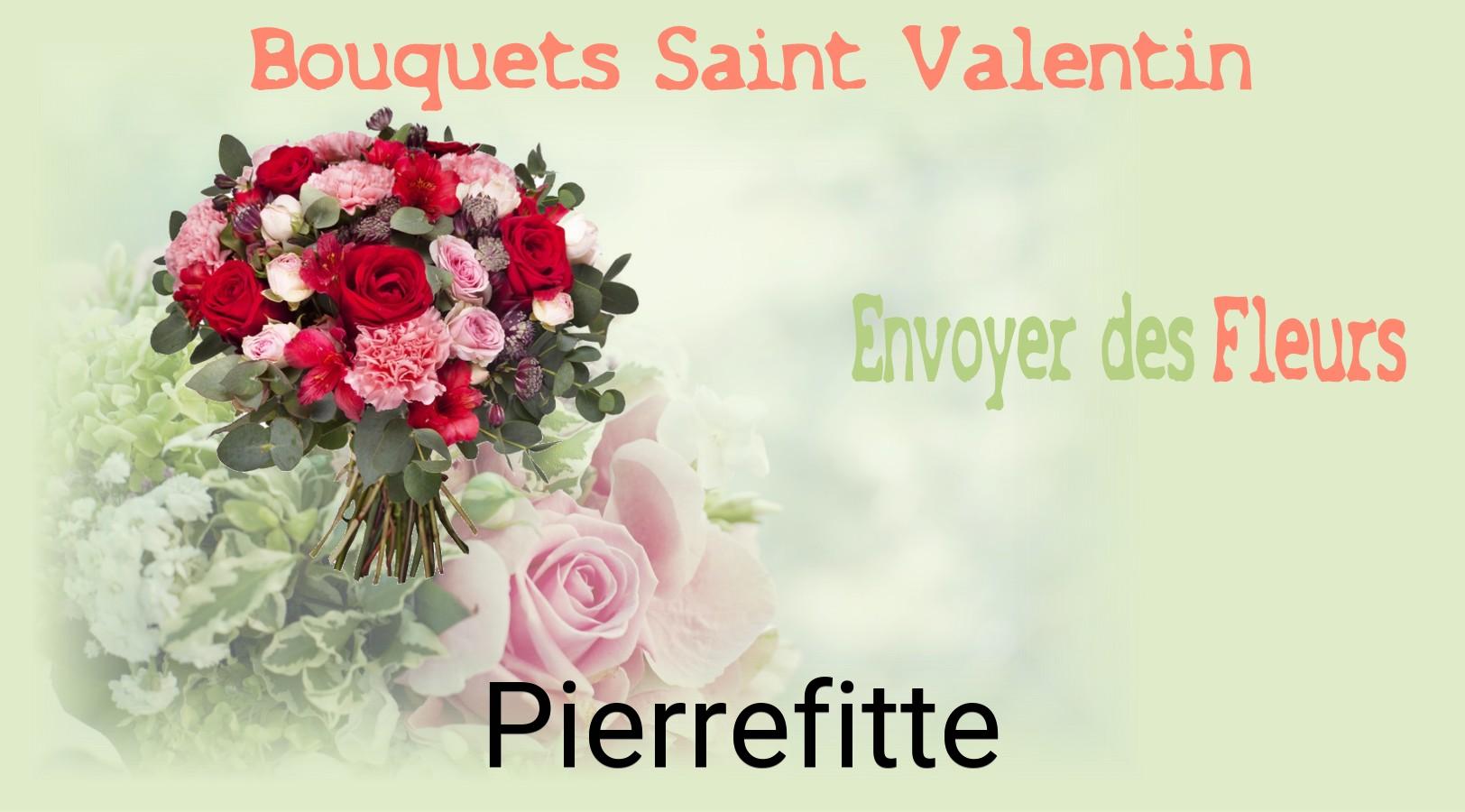 Roses de Saint-Valentin livrées à Pierrefitte